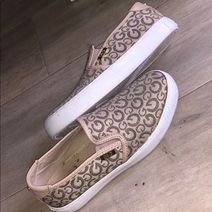 Guess slip ons